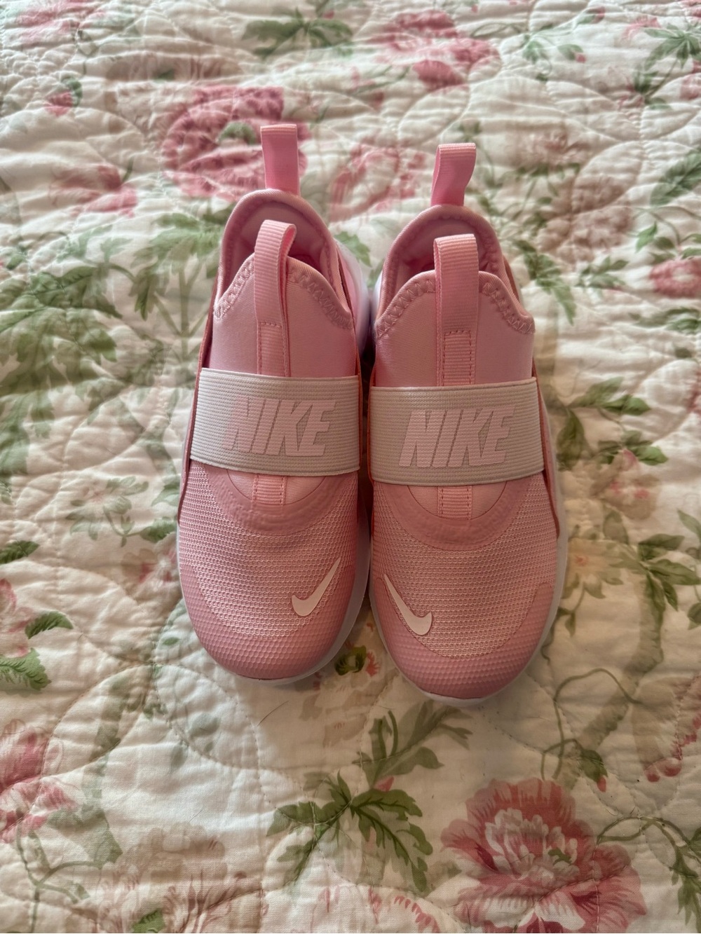 NWOT Nike Kids Pink Slip-On Athletic Shoes
